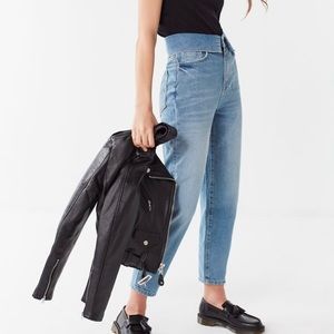 BDG Zayley Fold-Over Straight Leg Jean